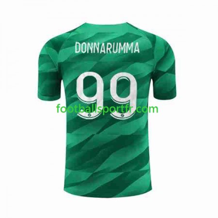 Tenue Paris Saint-Germain Donnarumma 99 Gardien Domicile 2023-2024 Maillot de Foot